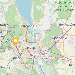 Sviatoshyn apartment на карті